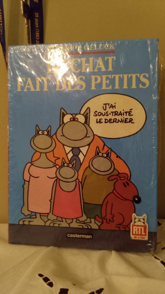 Philippe Geluck's kattenset van 3 boeken