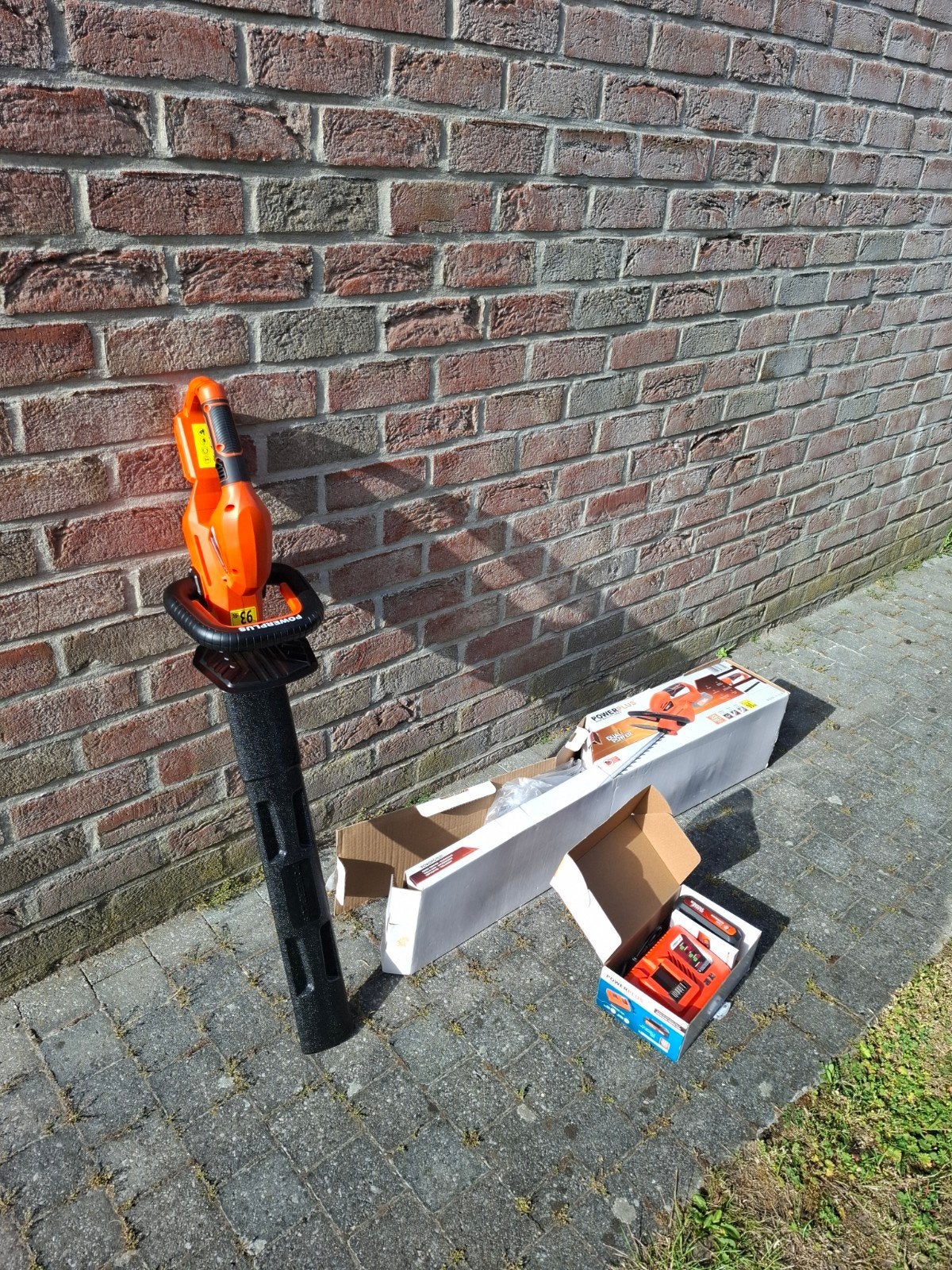 powerplus dual power nieuw, Tuin en Terras, Heggenscharen, Ophalen of Verzenden, Nieuw, Accu, Powerplus dual power