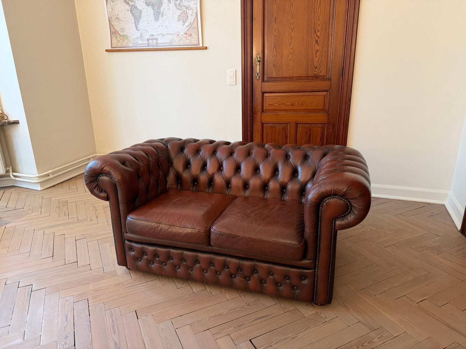 Chesterfield 2 sites, Maison & Meubles, 75 à 100 cm, Chesterfield, 150 à 200 cm, Enlèvement