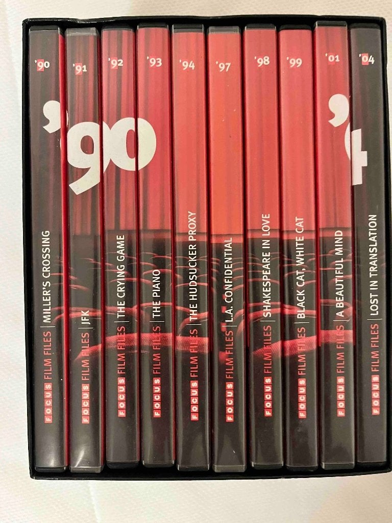 2 dvd-boxen voor films met een auteur/prijs, Cd's en Dvd's, Ophalen of Verzenden, Zo goed als nieuw