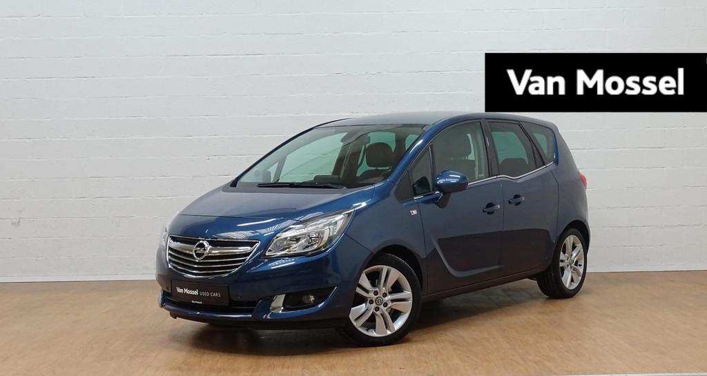 Opel Meriva 1.4T Ultimate, Auto's, Opel, 4 cilinders, https://public.car-pass.be/vhr/981d5cc3-f82d-46e5-8c79-d29f7a36cc4e, Blauw