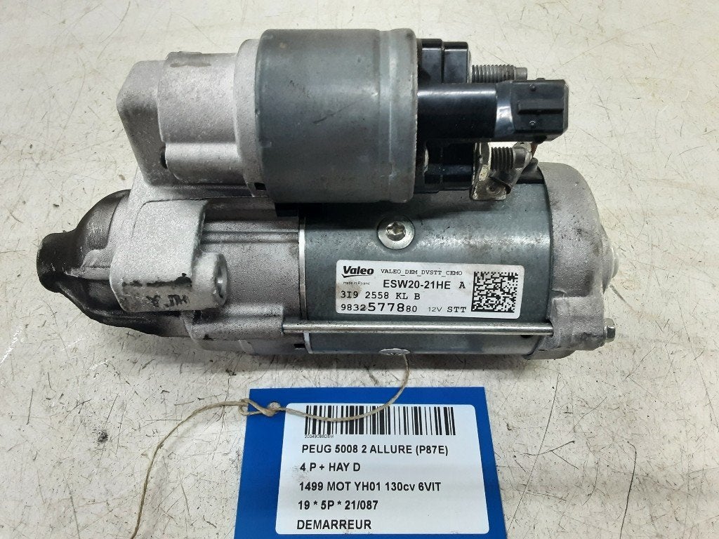 DÉMARREUR Peugeot 5008 II (M4 / MC / MJ / MR) (9832577880), Kontakt-peugeot@peugeot.com, Utilisé, Peugeot Deutschland GmbH, Bahnhofsplatz
65423  Rüsselsheim, DE
