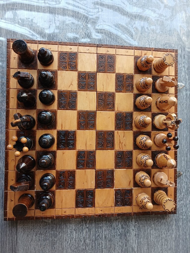 Schaakbord, Ophalen of Verzenden, Zo goed als nieuw