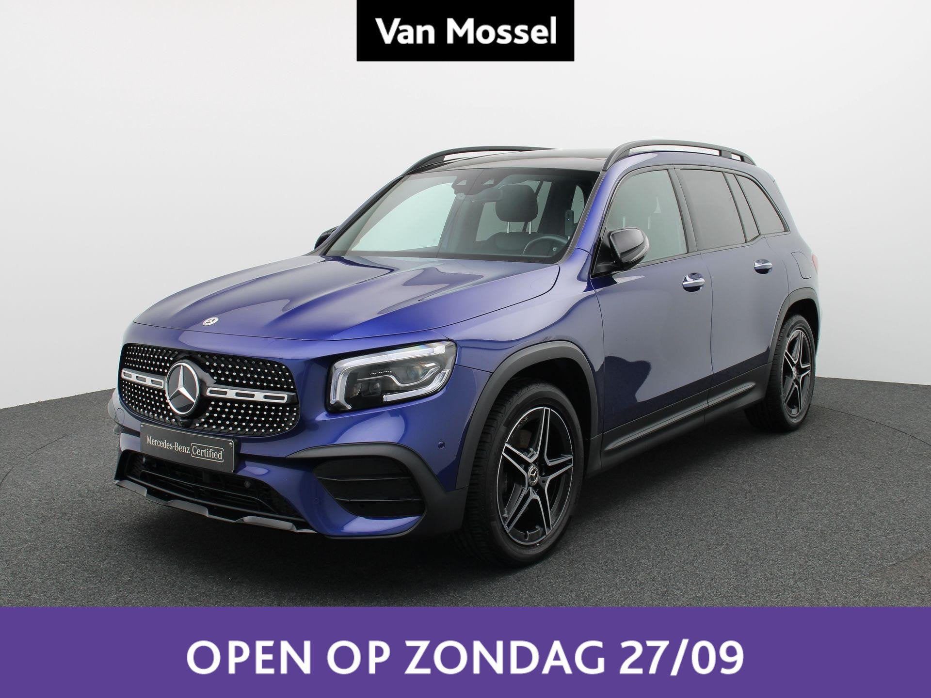 Mercedes-Benz GLB 200 AMG Line + PANORAMISCH DAK + MULTIBEAM, 1332 cm³, Achat, 1800 kg, Entreprise