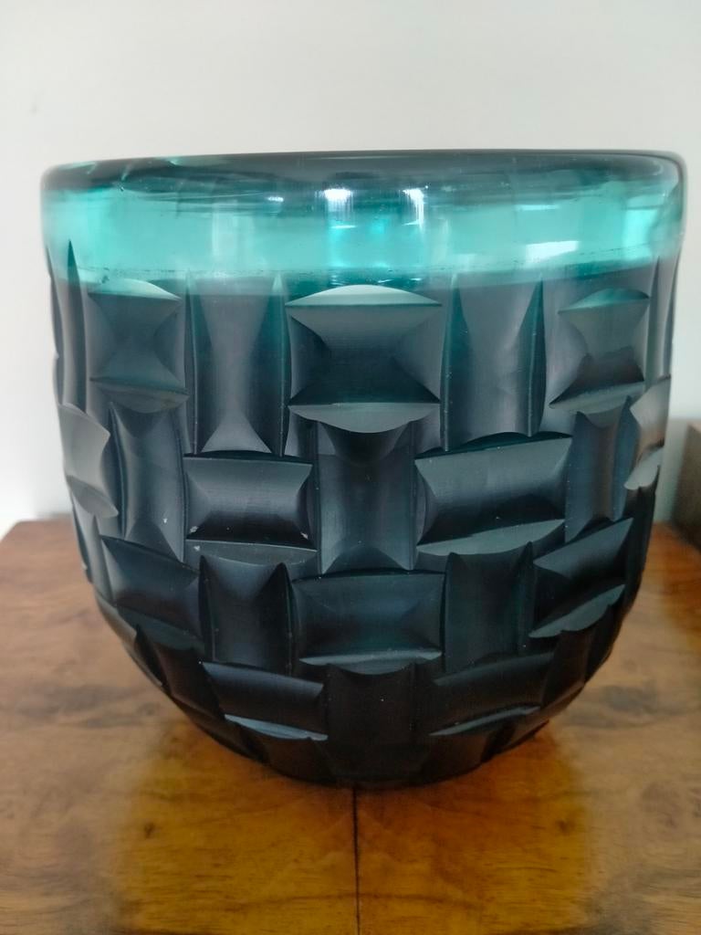 Mooie Jarron Meridian vaas., Ophalen, Glas