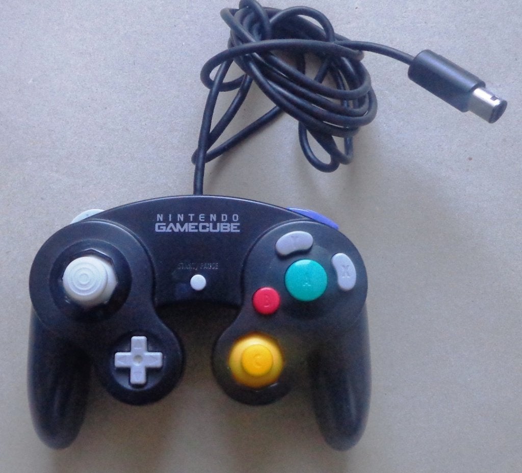 Originele Controller voor de Nintendo GameCube Zwart, Games en Spelcomputers, Ophalen of Verzenden, Zo goed als nieuw