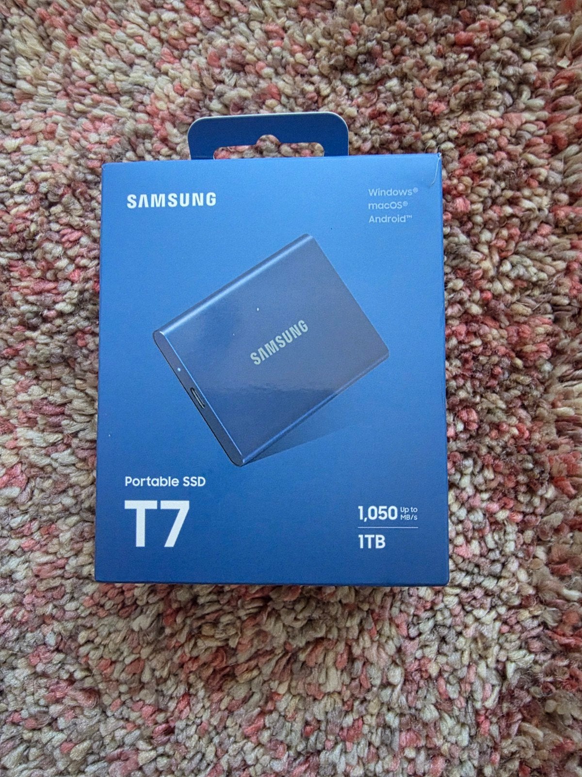 Samsung portable SSD van 1TB.  Nieuw., Computers en Software, Harde schijven, Ophalen, SSD