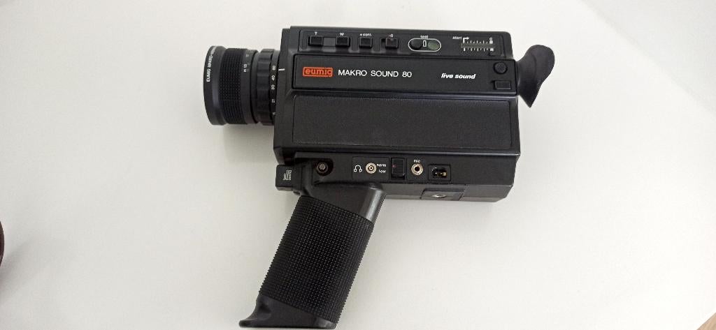 Eumig analoge videocamera van 1977, Ophalen, Camera