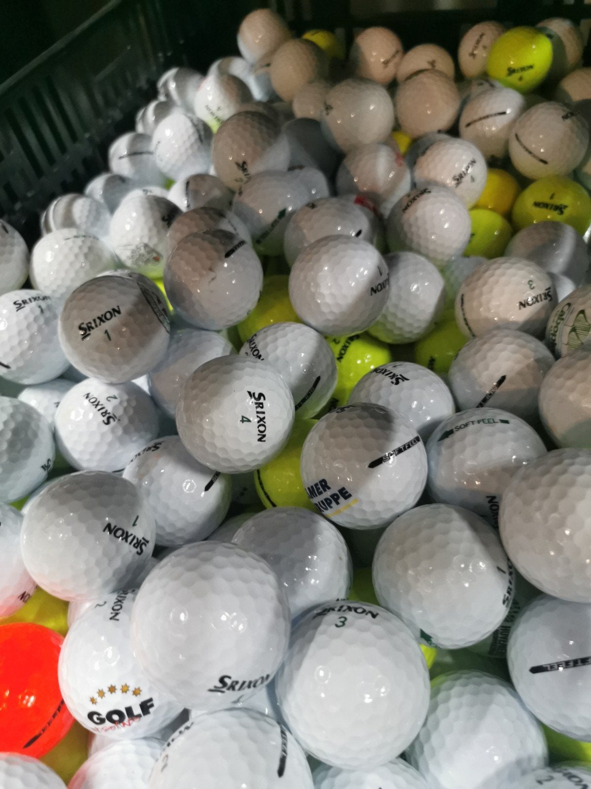 srixon soft feel golfballen AAAA kwaliteit 50 stuks, Ophalen of Verzenden