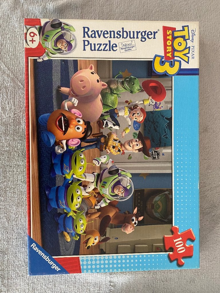 Puzzel Toy Story 3, Kinderen en Baby's, Ophalen of Verzenden, Meer dan 50 stukjes, Zo goed als nieuw, 6 jaar of ouder