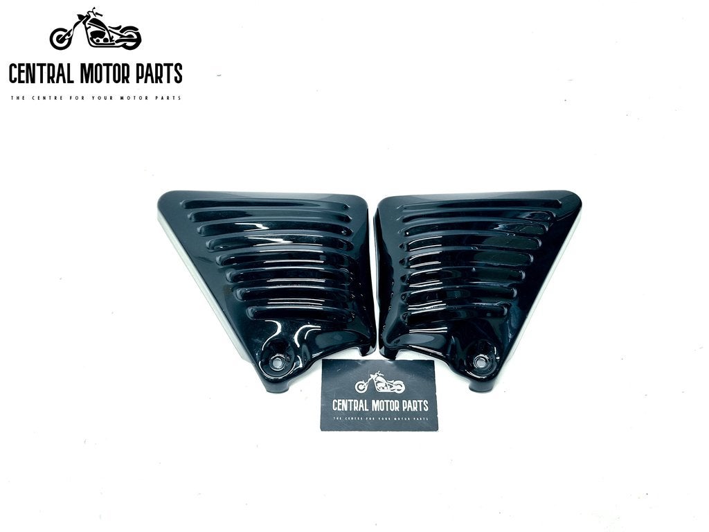 Glans Zwarte Side cover set V-Rod 2002-2017, Motoren, Onderdelen | Harley-Davidson, Ophalen of Verzenden, Nieuw
