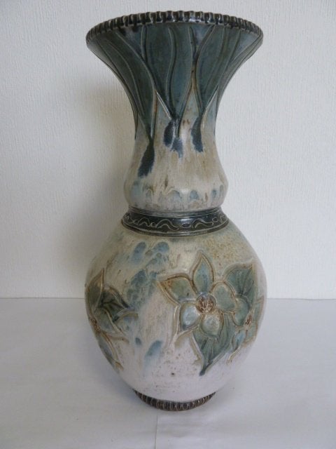 Keramiek /aardewerk Vaas Biron W. 30cm (Bouffioulx), Antiek en Kunst, Ophalen of Verzenden