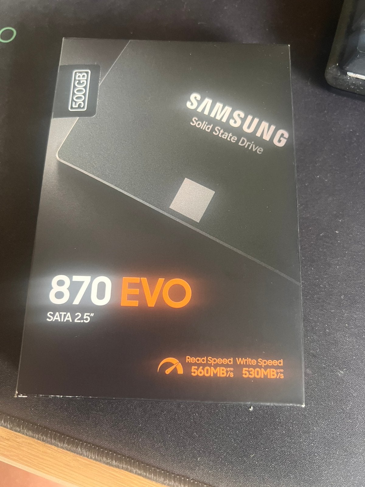 Nieuwe Samsung 870 EVO 500Gb SSD, Computers en Software, Ophalen, Zo goed als nieuw, SSD