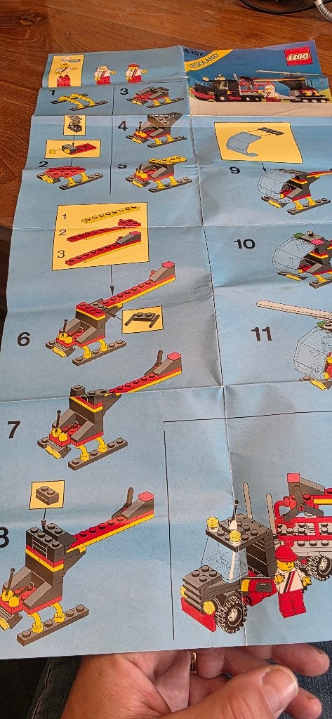 Lego heli en vrachtwagen, Ophalen of Verzenden, Lego