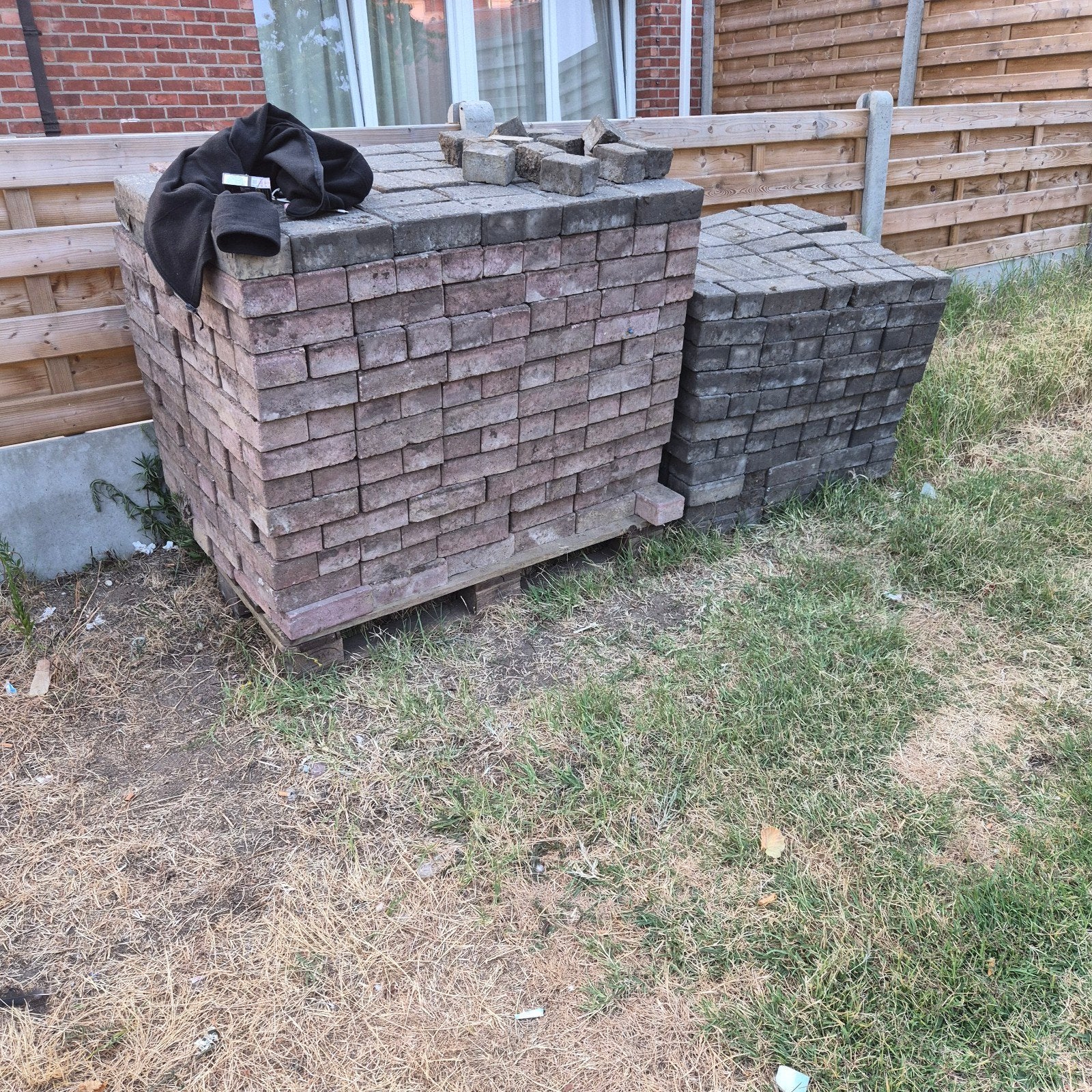 klinkers, Doe-het-zelf en Bouw, Ophalen, Gebruikt