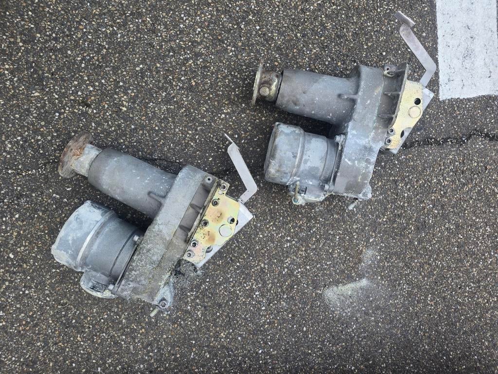 Christ carwash rollover 2x verticale borstel motor, Ophalen, Gebruikt