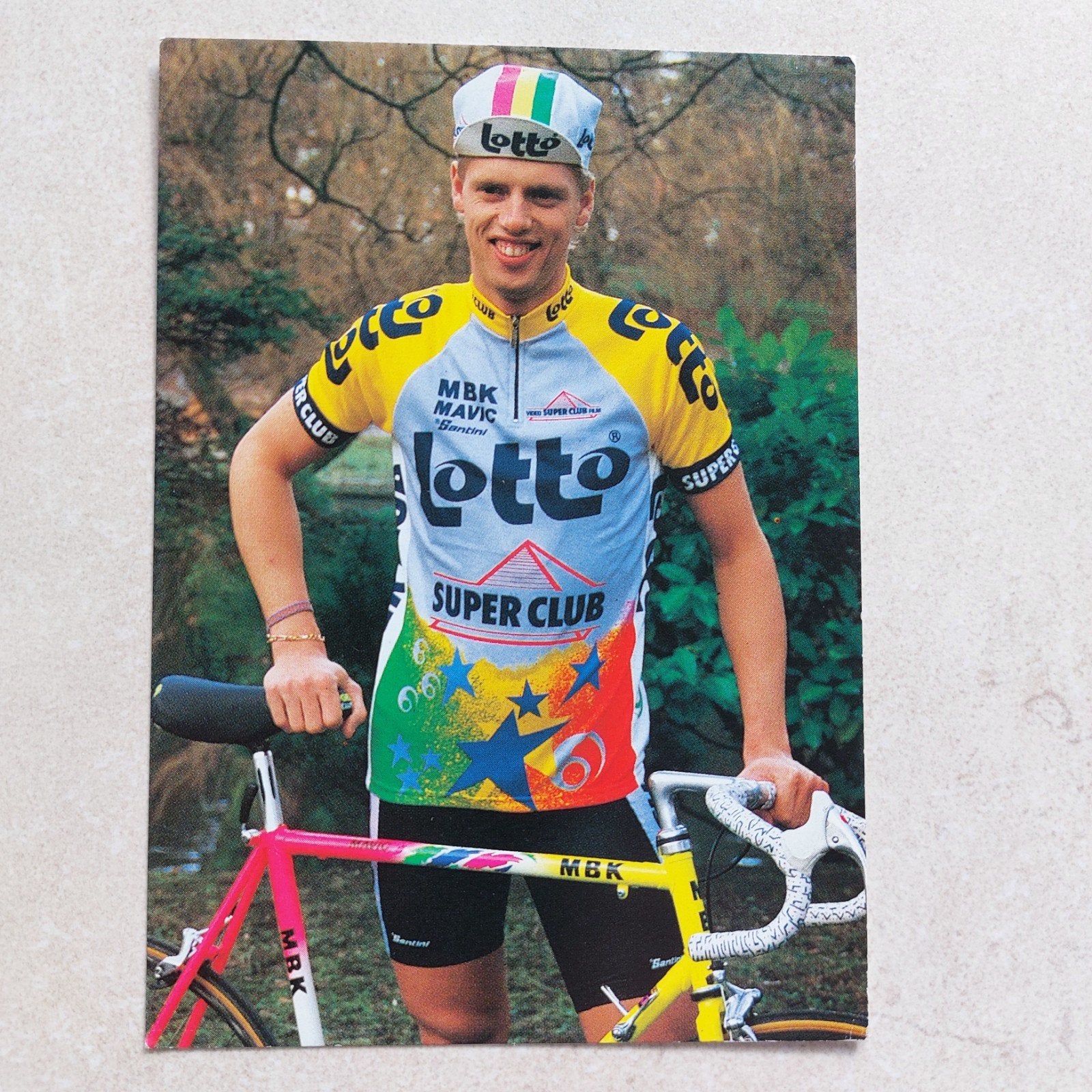 Fotokaart wielrenner Patrick Verschueren, Enlèvement ou Envoi