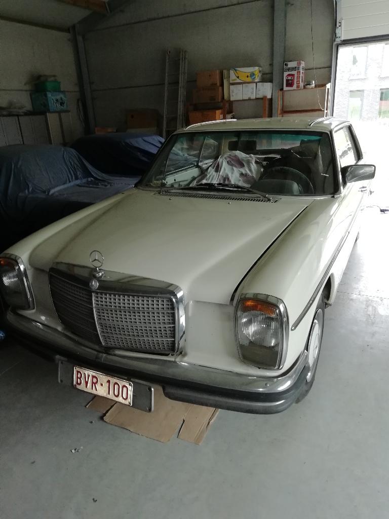 Mercedes 280 CE bouwjaar 1974 (+50 jaar!). Matching numbers., Auto's, Mercedes-Benz, Handgeschakeld, Particulier, 2 deurs