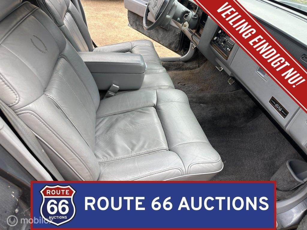 Cadillac DeVille | 1991 | Route 66 Auctions, Auto's, Cadillac, Zwart, Bedrijf, Handgeschakeld