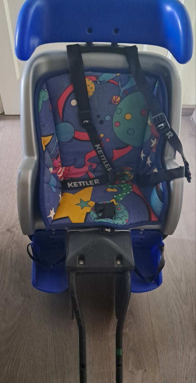 Degelijk Kettler Fietsstoeltje Achterzitje (tot 22 kg), Vélos & Vélomoteurs, Enlèvement, Siège arrière