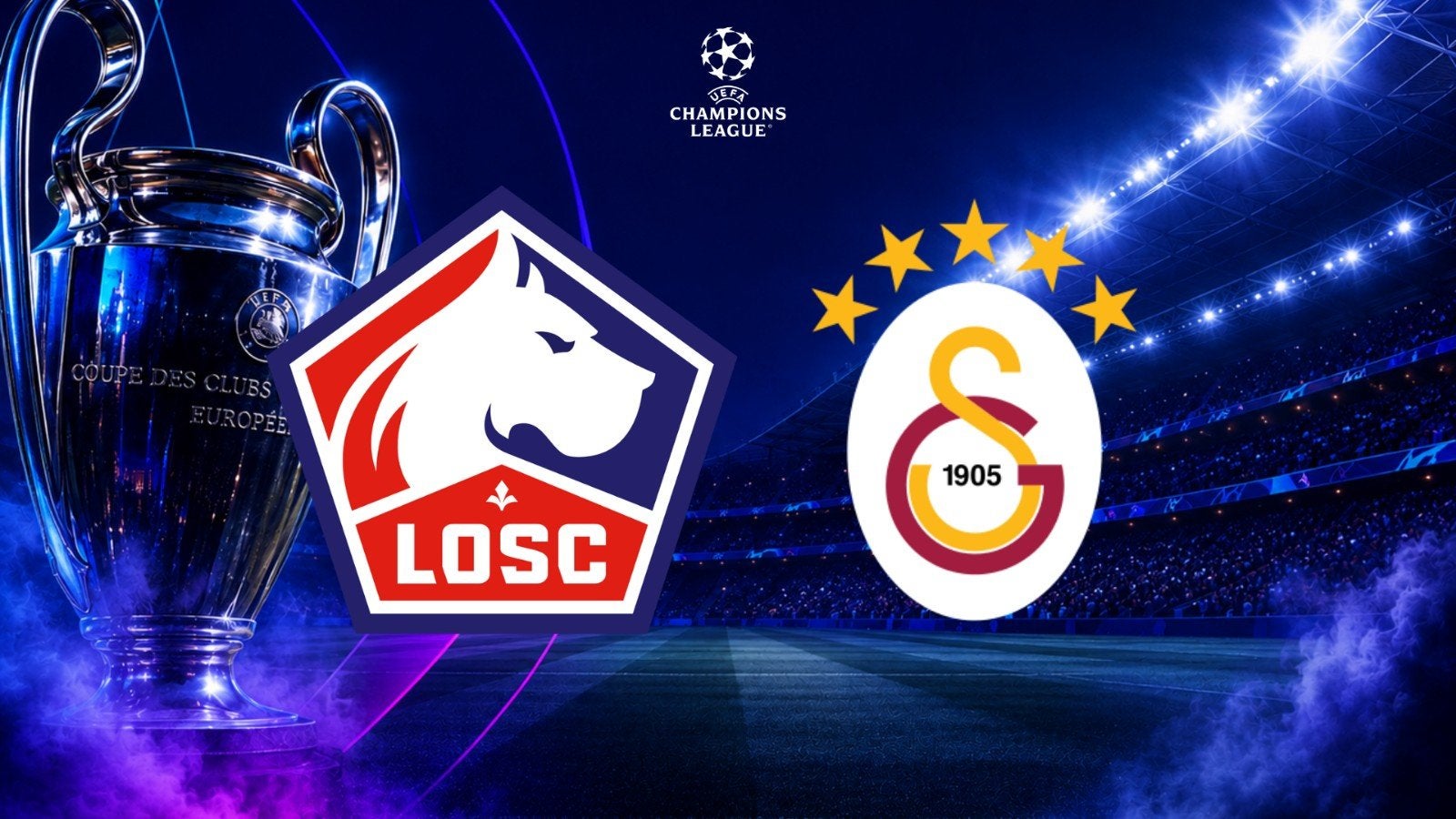 1 billet losc galatasaray place côté supporter galatasaray, Tickets & Billets