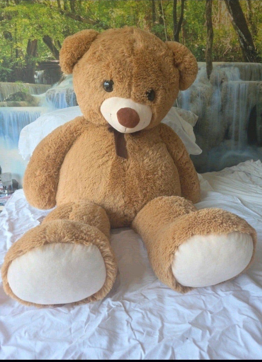 teddybeer 130cm, Ophalen, Nieuw, Stoffen beer, Overige merken
