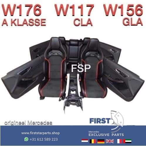 AMG Kuipstoelen Mercedes W176 W117 W156 Performance Stoelen, Auto-onderdelen, Gebruikt, -, Ophalen of Verzenden, -