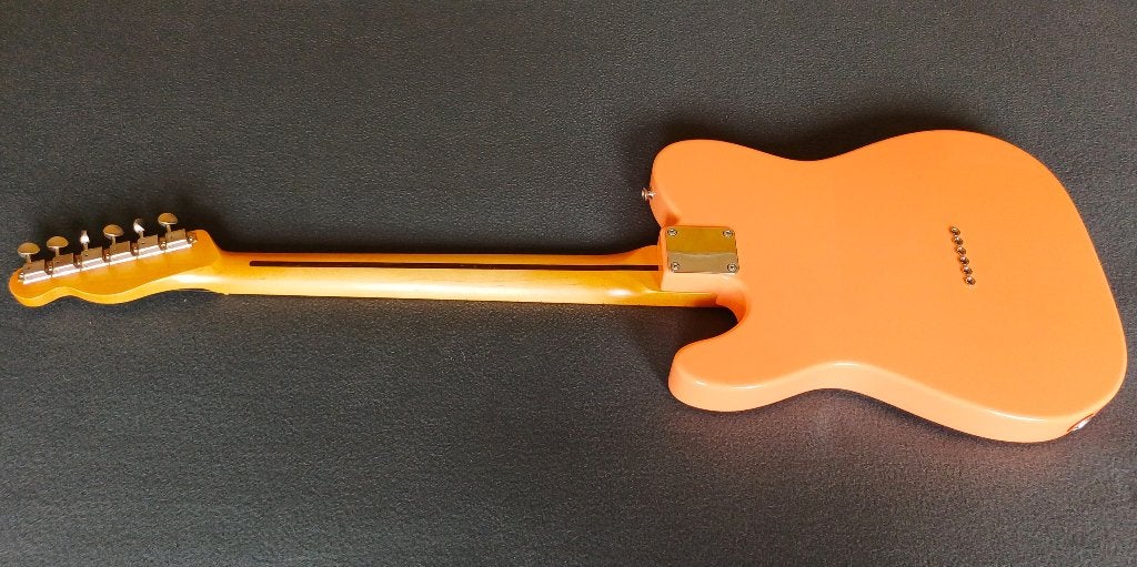 Neuve Custom Telecaster 50" corail, Enlèvement ou Envoi, Neuf, Solid body, Fender