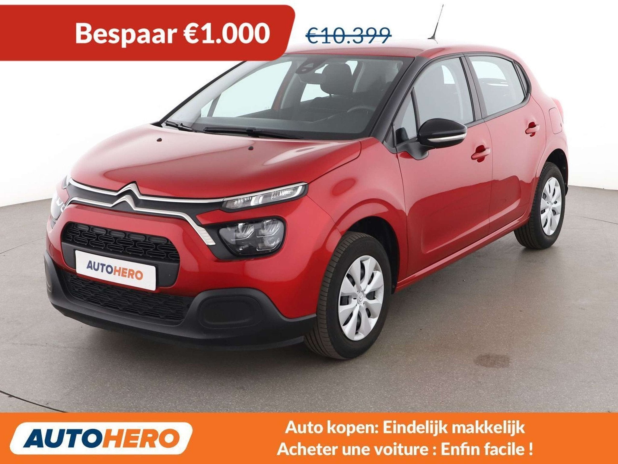 Citroën C3 1.2 PureTech Live (bj 2022), Auto's, Voorwielaandrijving, Stof, Gebruikt, 1199 cc