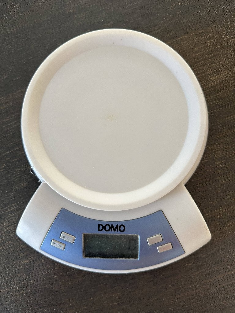 Elektronische keukenweegschaal (Domo), Electroménager, Balances, Enlèvement, Utilisé, Balance de cuisine