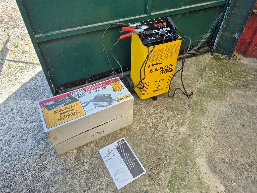 DECA 12-24 Volts Booster 350e Snellader + Snelstarter, Gebruikt