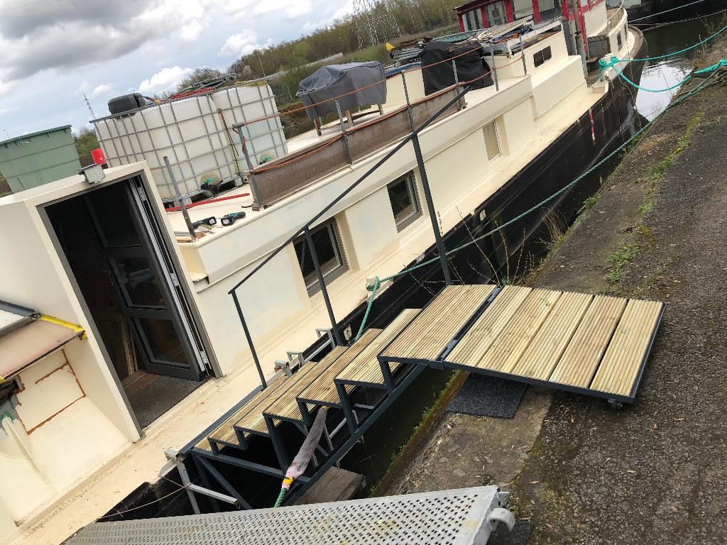 Péniche 33 m, Immo, Péniches à vendre, Province de Hainaut