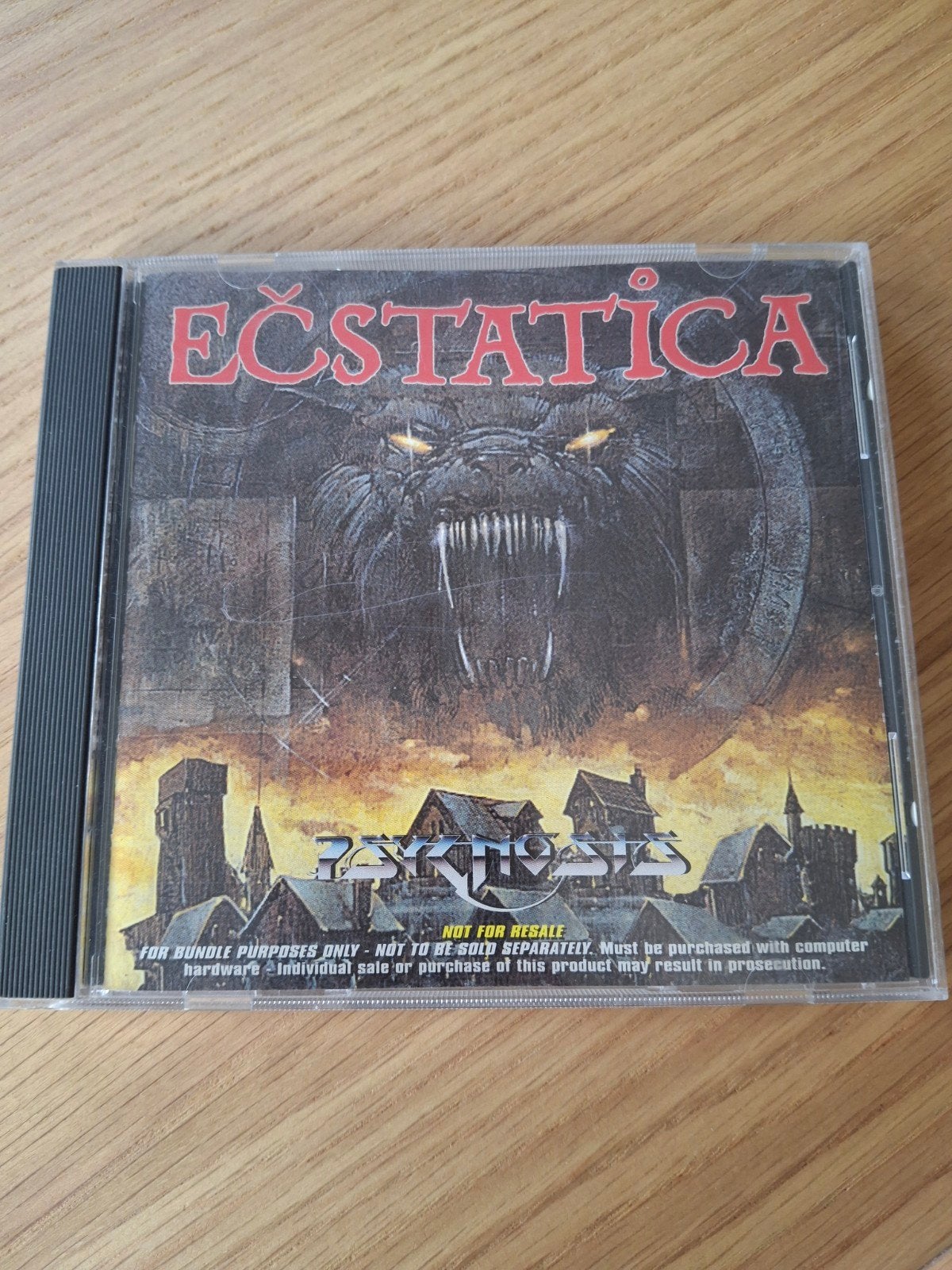 Ecstatica (1994) by Psygnosis, Enlèvement ou Envoi, Utilisé
