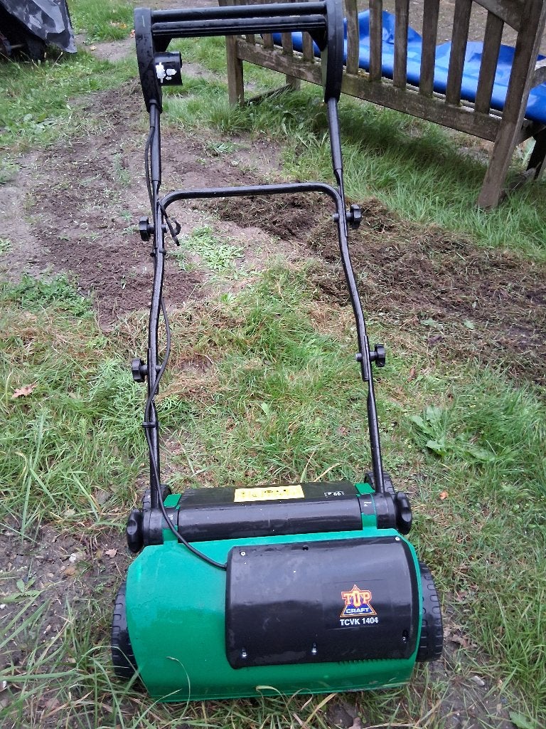 Elektrische verticuteermachin, Jardin & Terrasse, Enlèvement, Comme neuf, Électrique, Topcraft