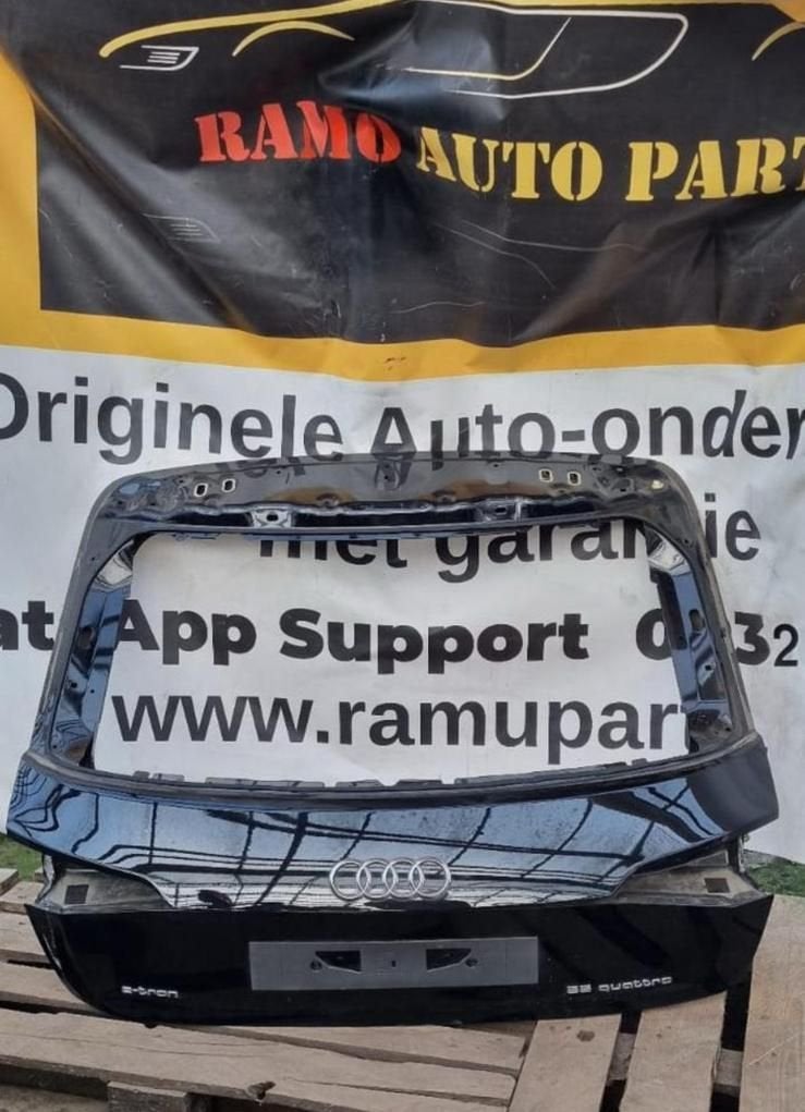AUDI E-TRON 55 ACHTERKLEP ORIGINEEL KLEUR LV5S, Arrière, -, Haillon arrière, Utilisé