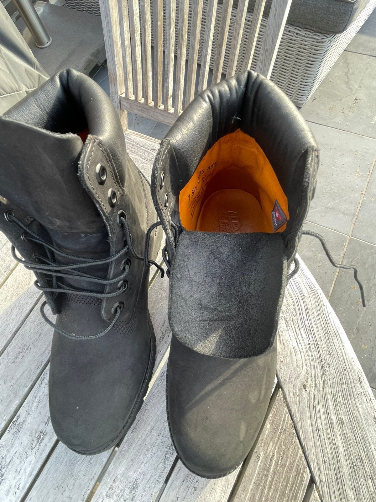 Nieuwe Timberland boots, maat 41, Neuf, Bottes, Enlèvement, Noir