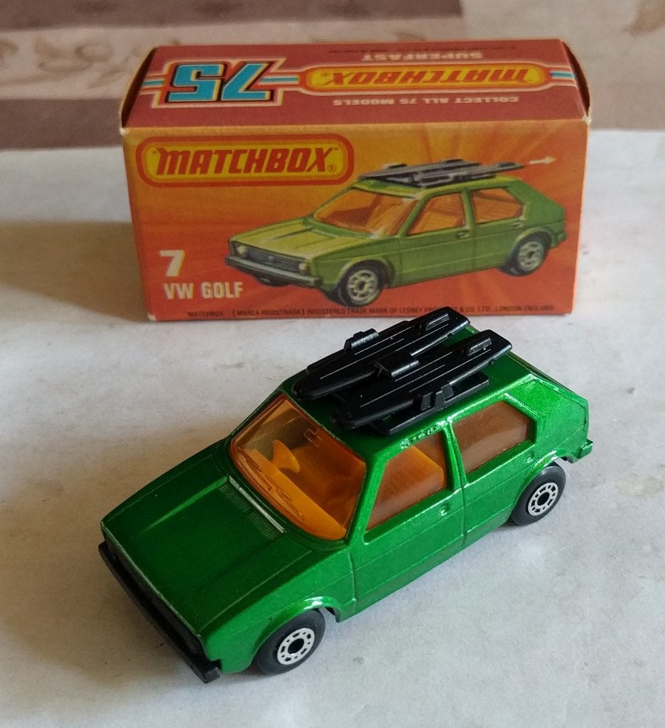 Matchbox #7 VW Golf, Enlèvement ou Envoi, Comme neuf, Voiture