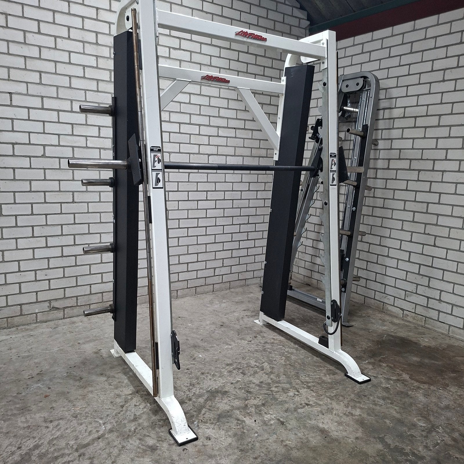 Life Fitness Pro Smith Machine Met Contra Gewichten, Enlèvement