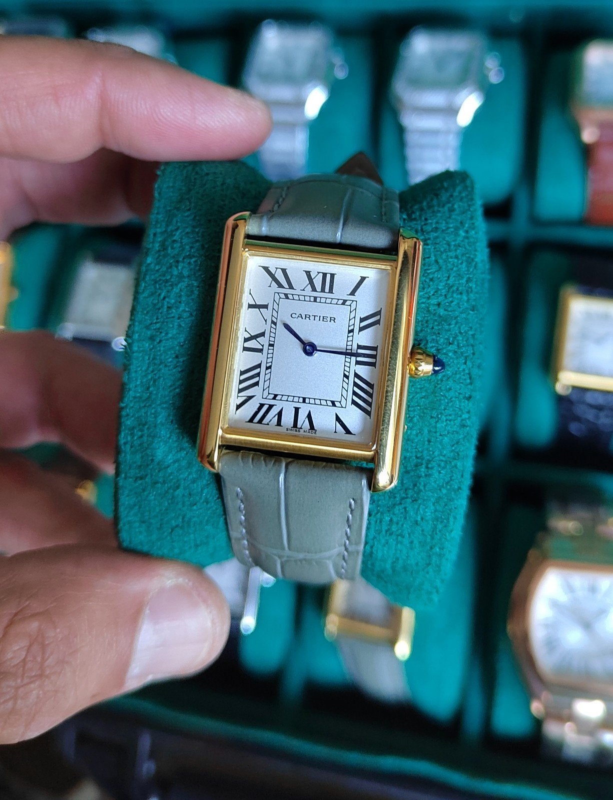 Cartier Tank Ladies, Enlèvement ou Envoi, Neuf, Montre-bracelet