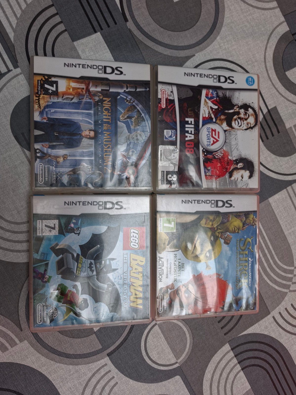 ​Lot van 4 Nintendo DS Games, Games en Spelcomputers, Spelcomputers | Sony PlayStation 3, Ophalen