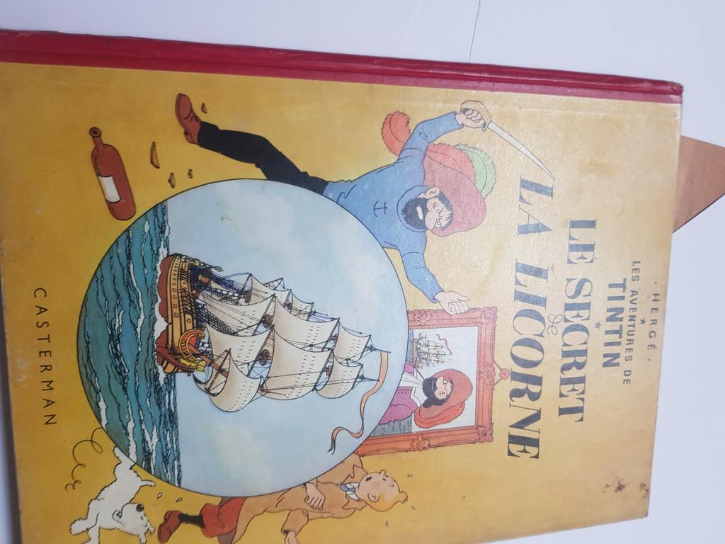 9 BDs  tintin premier tirage couleur, Livres, Enlèvement