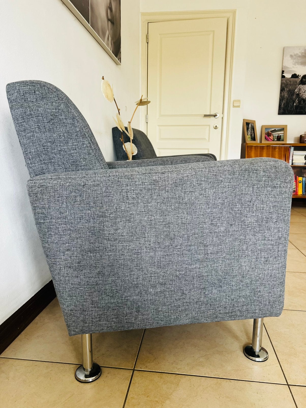 Set van 2 design Fauteuils van Goossens als nieuw (setprijs), Ophalen