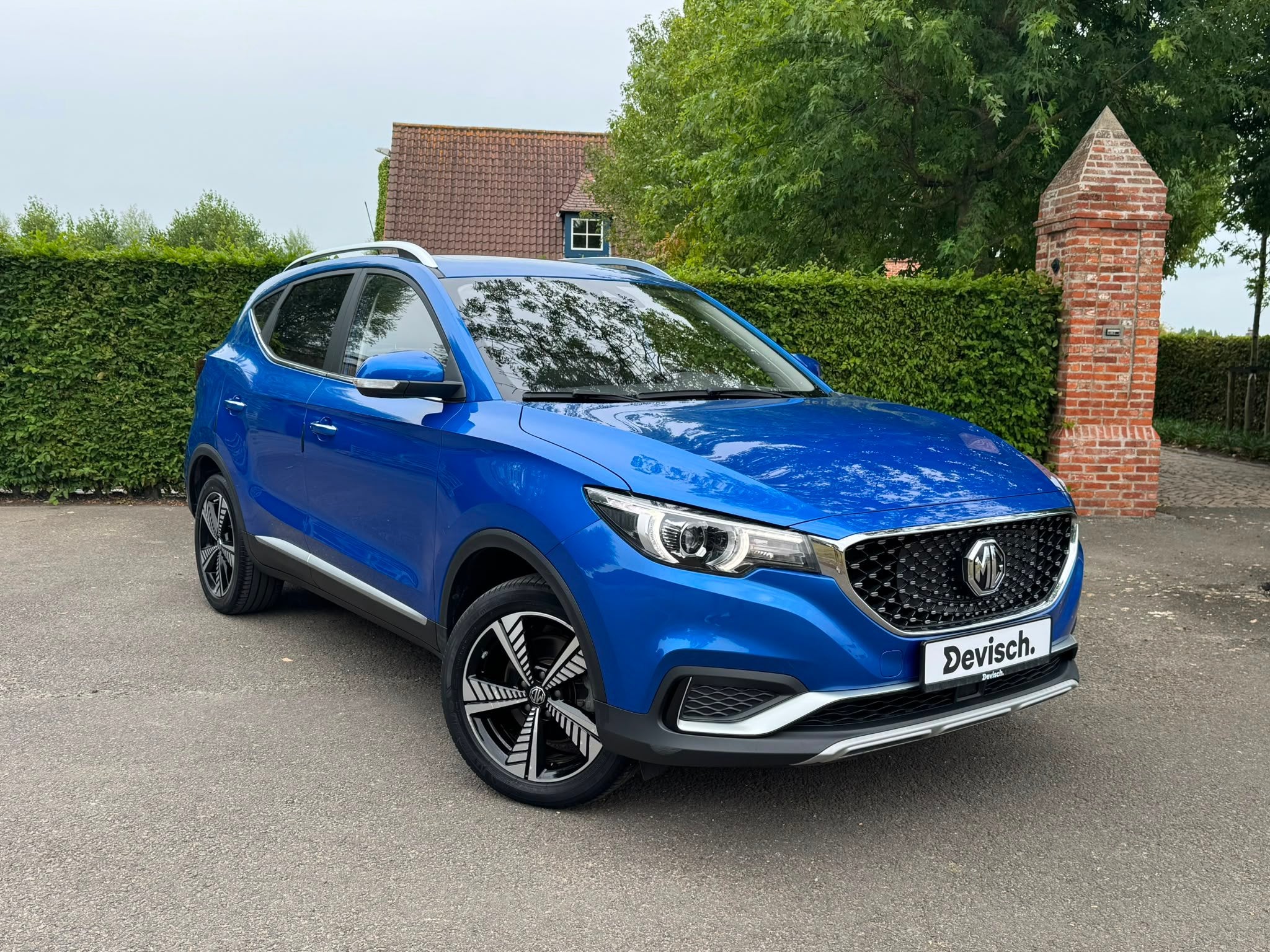 MG ZS EV Luxury 5d 105kw (année de construction 2021), Cuir, Achat, Entreprise, Noir