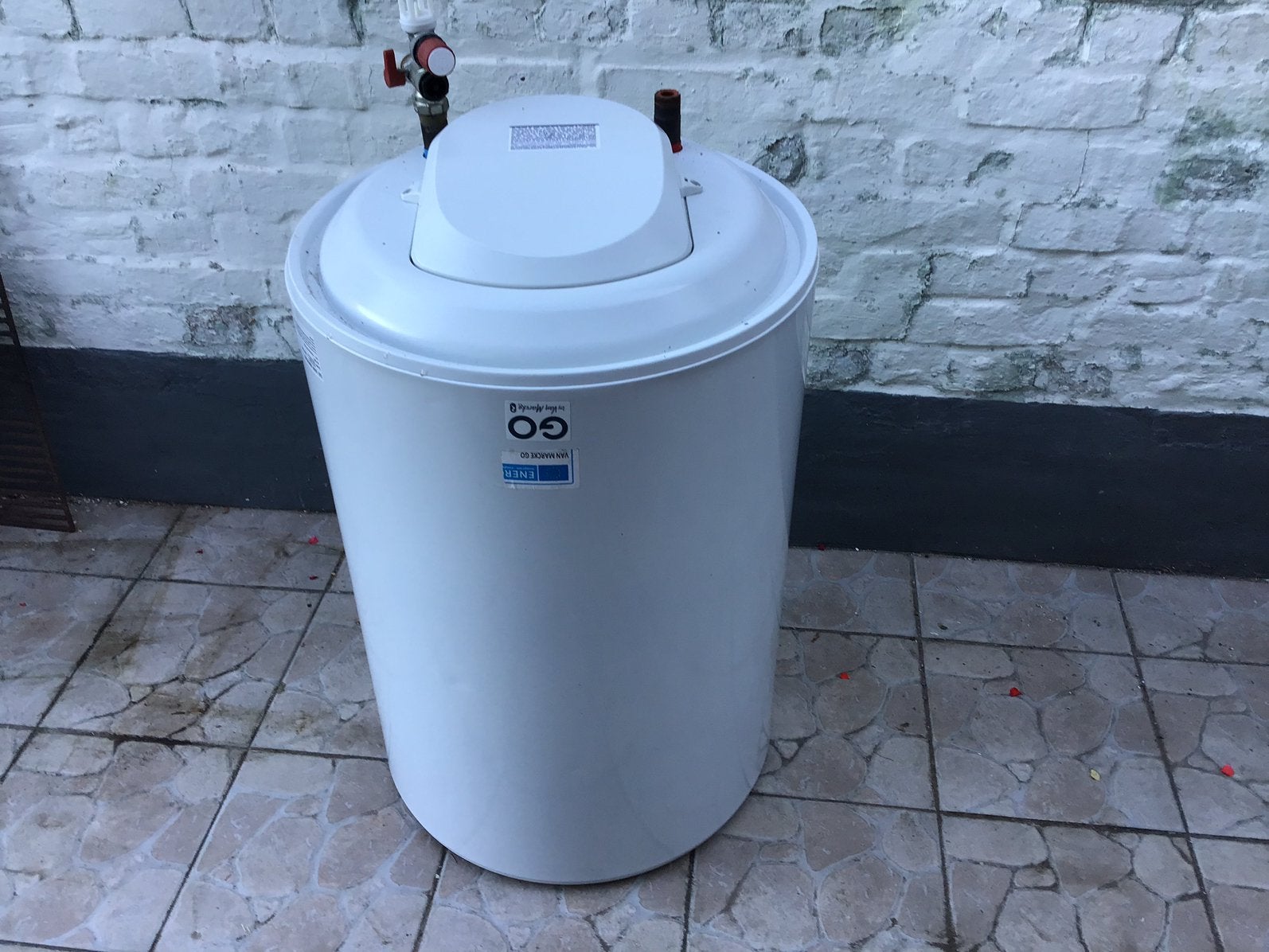 Chaudière électrique 100L chauffe-eau GO Van Marcke, Enlèvement, Comme neuf, Boiler