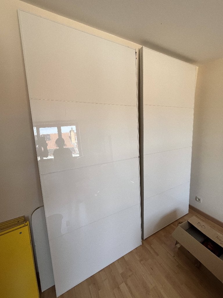 portes coulissantes gratuites armoire Pax, Moins de 25 cm, Verre, 100 à 150 cm, Enlèvement