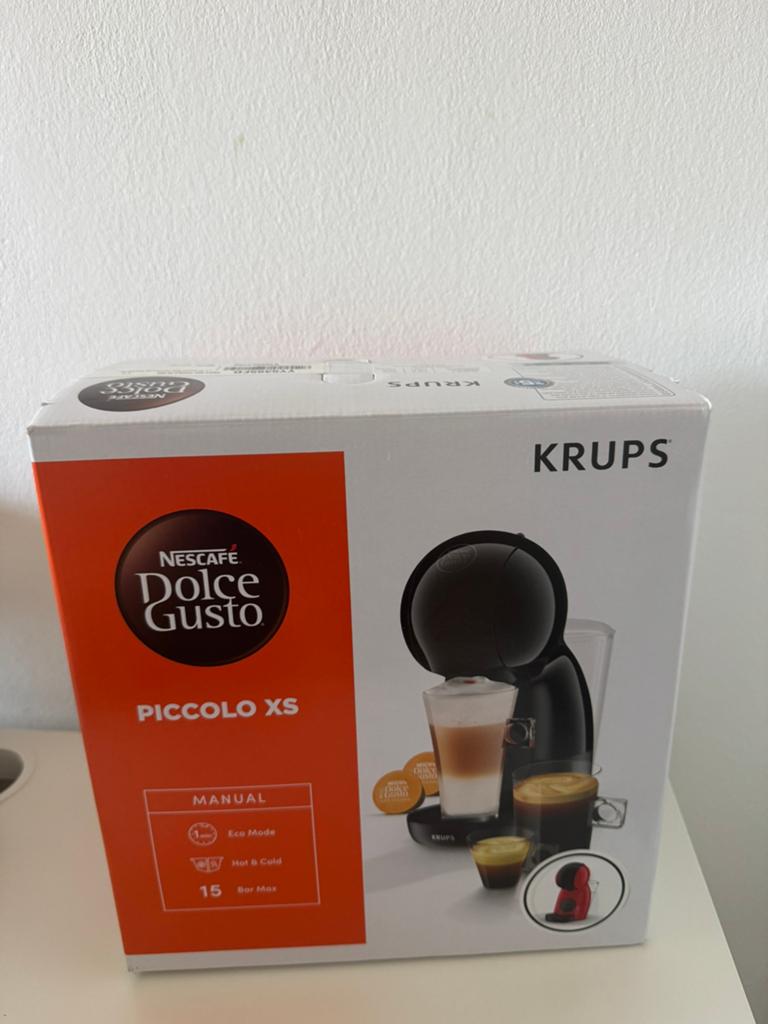 Krups Dolce Gusto Piccolo XS Capsulemachine Rood, Elektronische apparatuur, Koffiezetapparaten, Ophalen, Nieuw, Koffiemachine