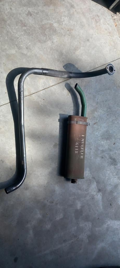 Willys jeep uitlaat, Ophalen, Jeep