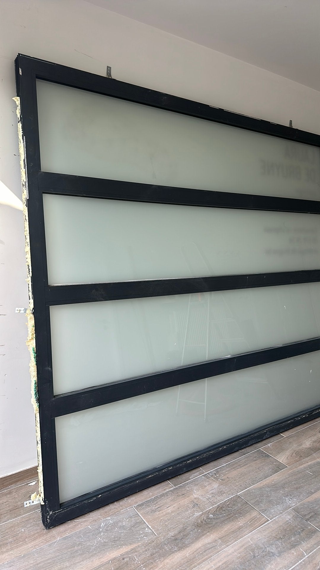 Raam met mat dubbel glas 2019, Doe-het-zelf en Bouw, Deuren en Vliegenramen, Ophalen, Zo goed als nieuw, Glas