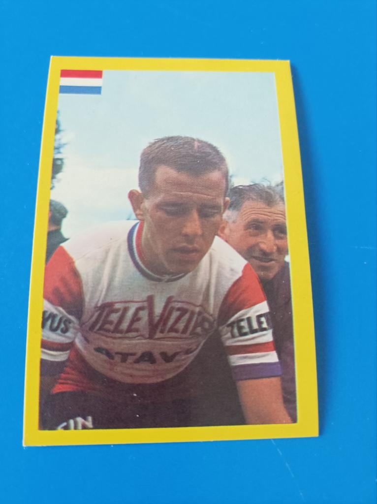 Maple leaf wielrenner nr 10 Leo Van Dongen, Ophalen of Verzenden