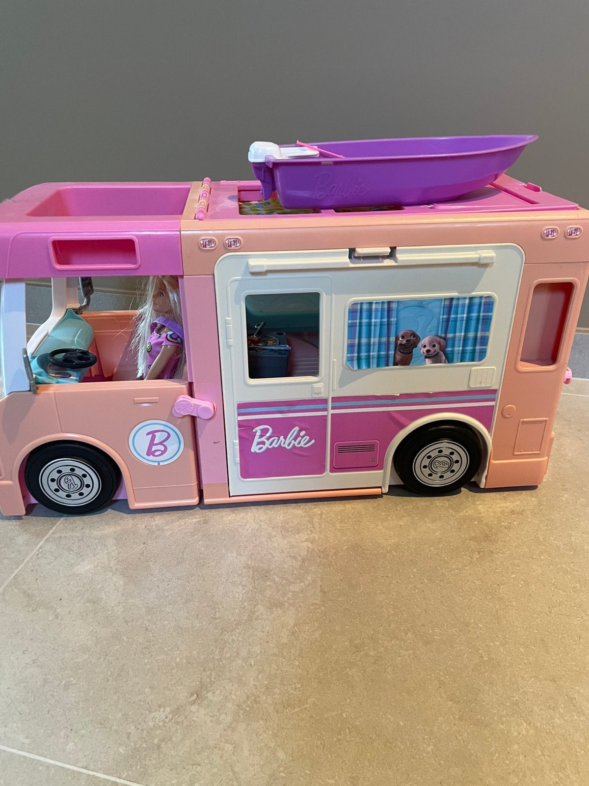 Camper barbie, Kinderen en Baby's, Speelgoed | Poppenhuizen, Ophalen, Zo goed als nieuw